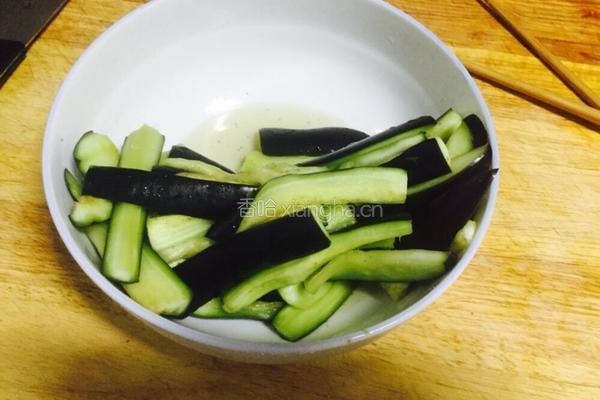 豆角烧茄子的做法图解5