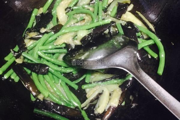 豆角烧茄子的做法图解8