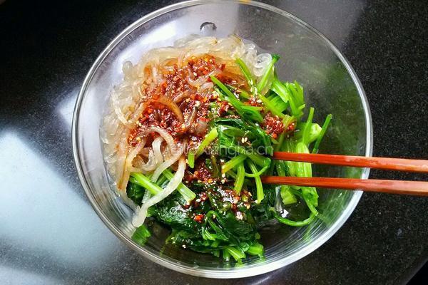 菠菜粉条的做法图解8
