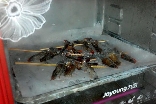 烧烤串串虾的做法图解5