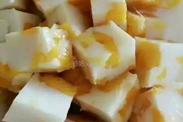 椰汁芒果糕的做法图解5