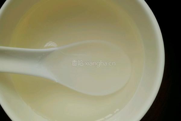 椰汁芒果糕的做法图解2