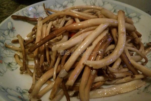 茶树菇炒五花肉的做法图解7