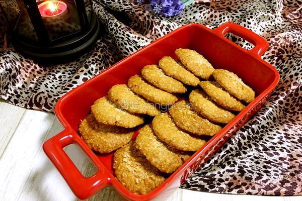 燕麦椰蓉饼干的做法图解12