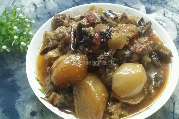 萝卜炖牛肉的做法图解6