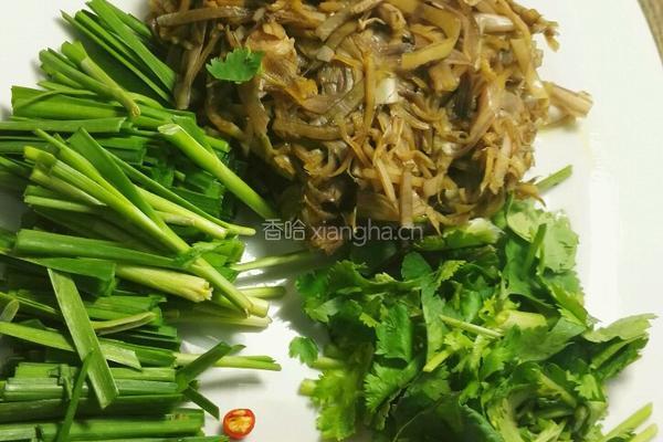芭蕉花炒肉的做法图解7