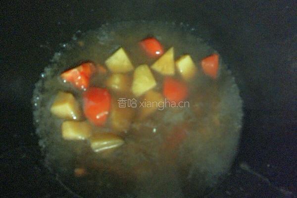 菠萝咕噜肉盖浇面的做法图解8