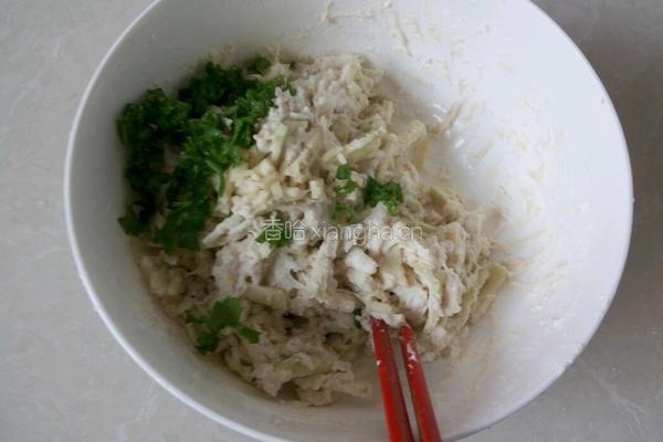 油炸茄子小饼的做法图解4