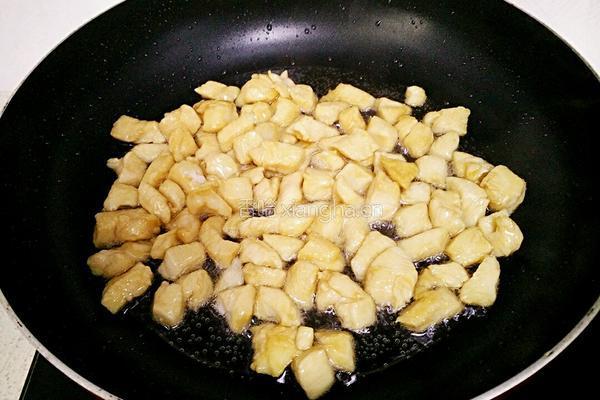 青椒麻辣鸡丁的做法图解4