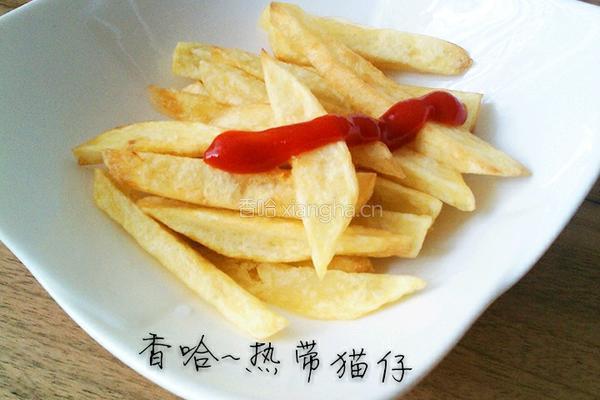 炸薯条的做法图解9