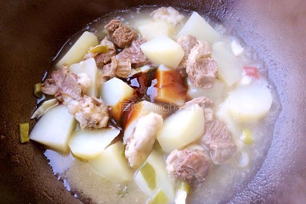 牛肉土豆的做法图解12