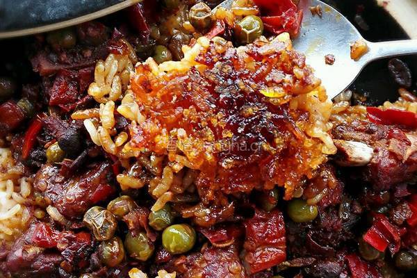 豉汁排骨煲仔饭的做法图解16