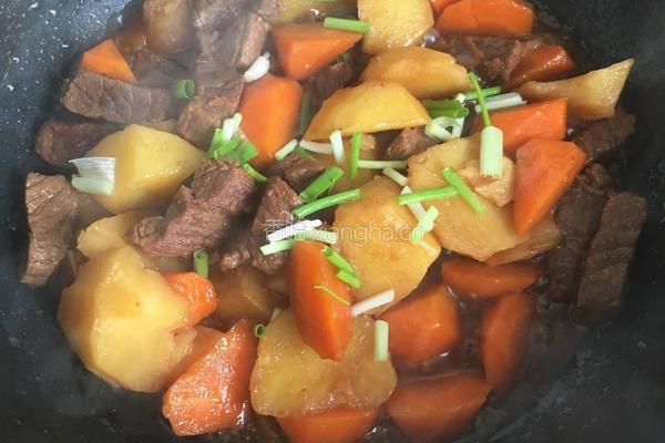 牛肉炖胡萝卜的做法图解9