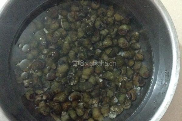 酱爆螺丝的做法图解1