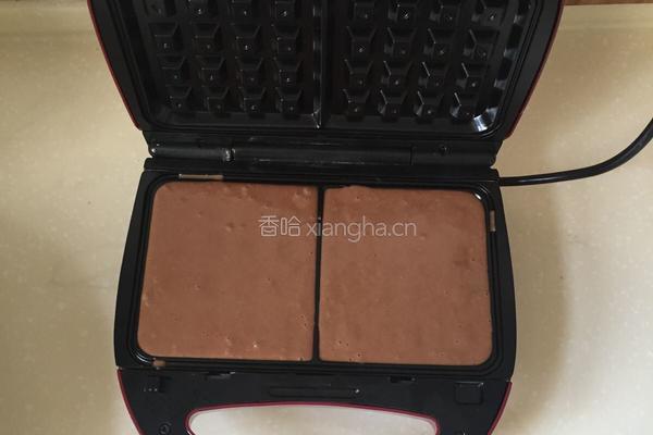 可可华夫饼的做法图解8