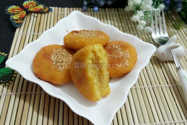 蒜香南瓜饼的做法图解19