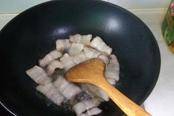 农家小炒肉的做法图解3