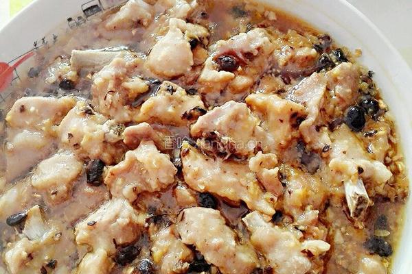 豆豉姜汁蒸排骨的做法图解6