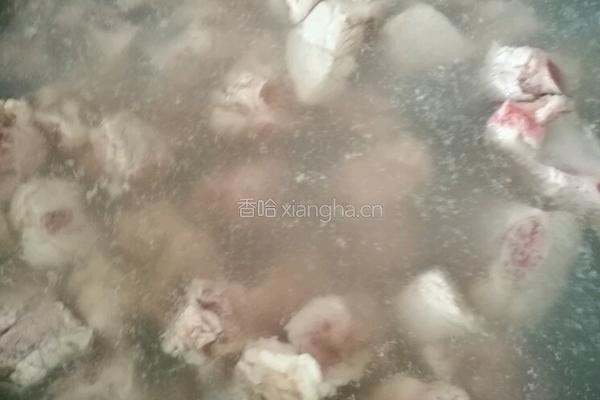 墨鱼炖排骨的做法图解3