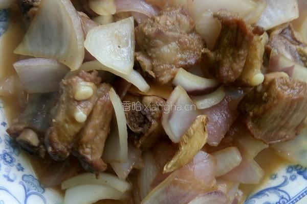 洋葱烧净排的做法图解6