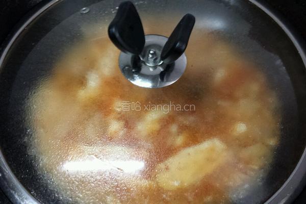 辣白菜豆腐汤的做法图解10