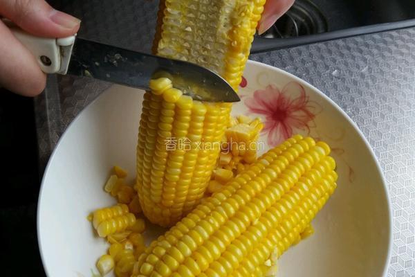 鲜榨玉米汁的做法图解4