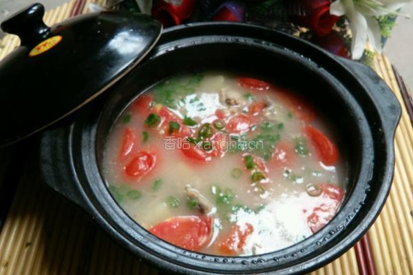 土豆蕃茄排骨汤的做法图解6