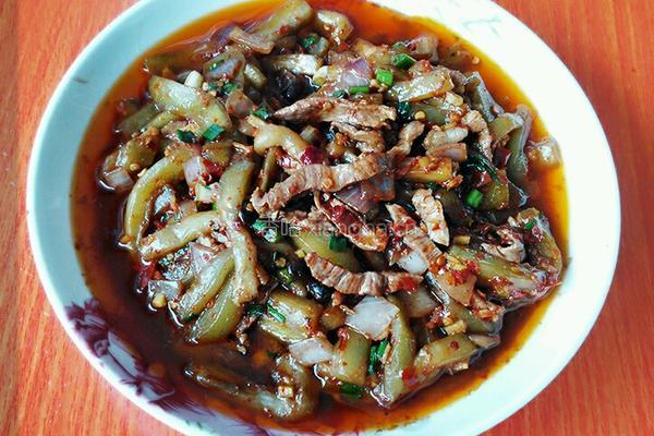 肉丝茄子
