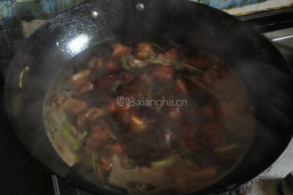 红烧肉鸡蛋的做法图解12