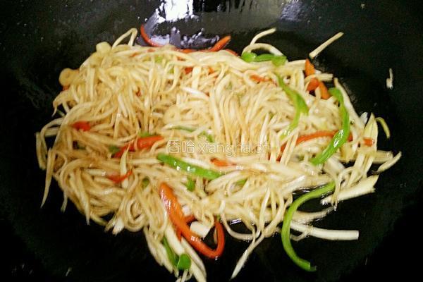 蚝油茭白的做法图解6