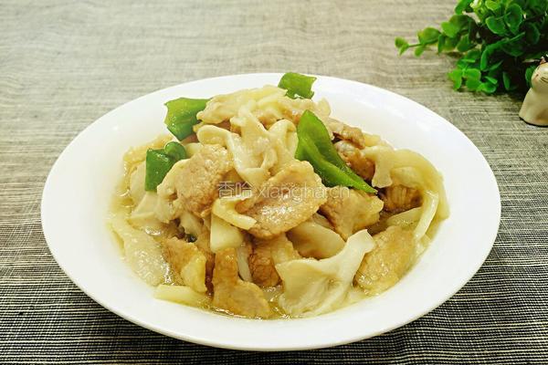 肉炒平菇的做法图解11