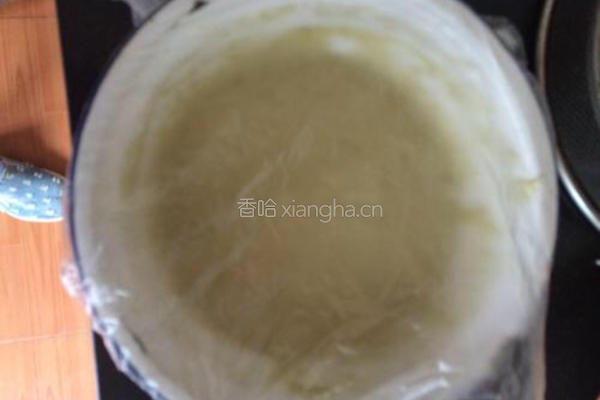 蔓越莓抹茶发糕的做法图解5