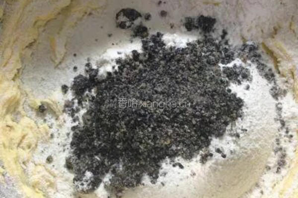 黑芝麻饼干的做法图解5