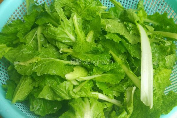 农家小白菜的做法图解2