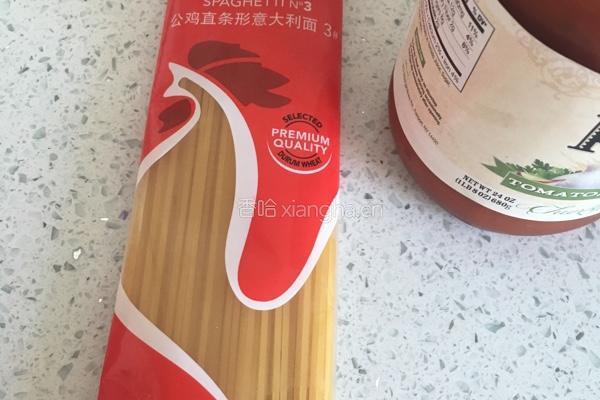 意大利番茄肉酱面的做法图解2