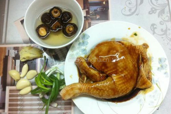 电饭煲焖鸡的做法图解2