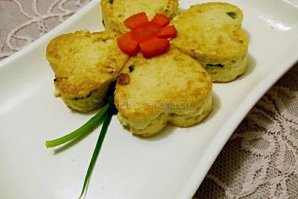香煎豆腐饼的做法图解6