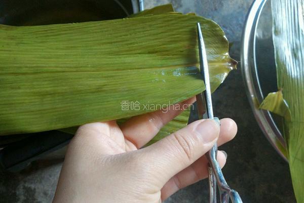 蜜枣粽子的做法图解3