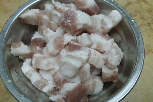 猪肉大头菜蒸饺的做法图解2