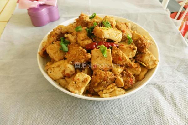 鱼籽烧豆腐的做法图解11