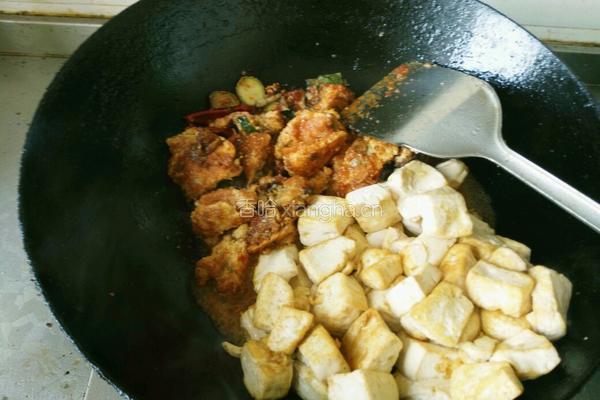 鱼籽烧豆腐的做法图解10