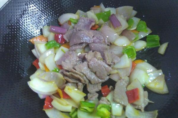 牛肉炒洋葱的做法图解7