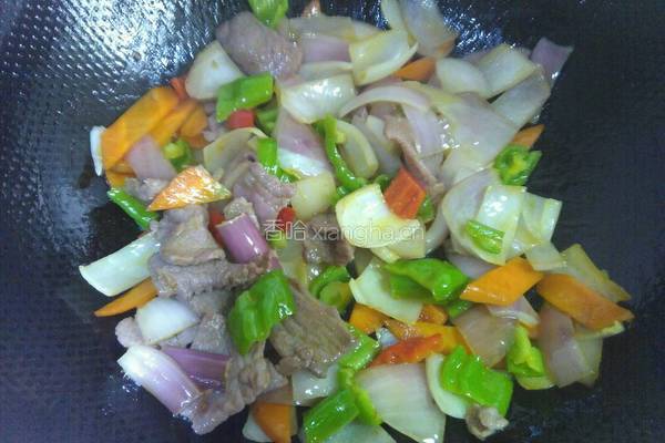 牛肉炒洋葱的做法图解8