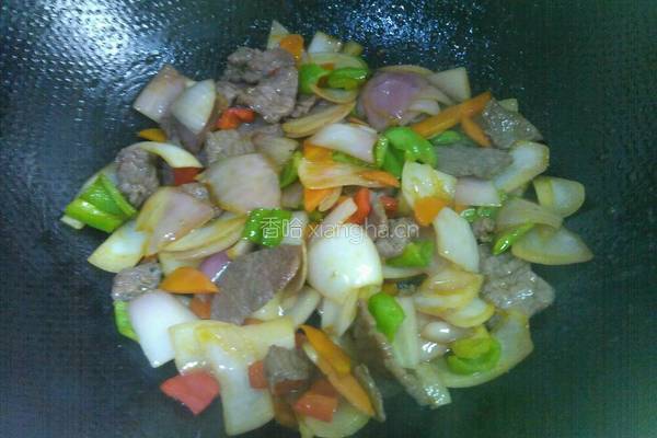 牛肉炒洋葱的做法图解10