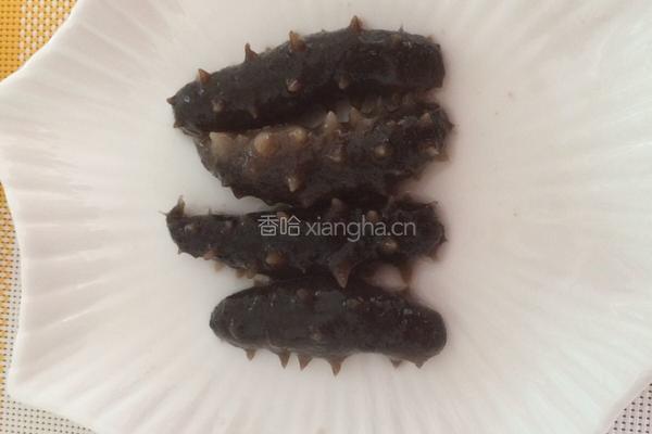 葱爆海参的做法图解3