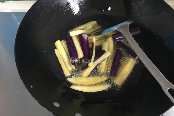 茄子豆角的做法图解4
