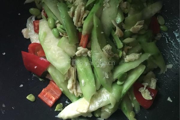 丝瓜毛豆的做法图解7
