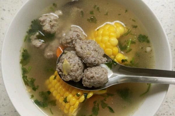 汆丸子的做法图解16