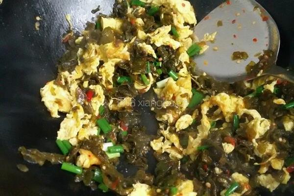 地皮菜炒土鸡蛋的做法图解11