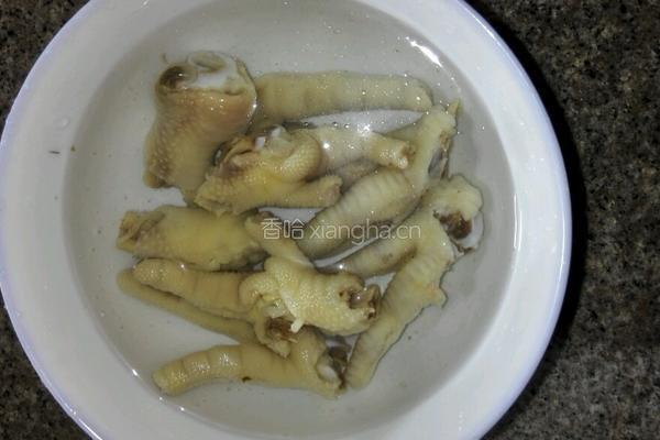 凉拌鸡爪的做法图解6